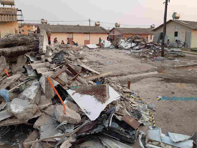 Fotos: Criança segue internada, mas fora do perigo; apenas duas casas foram demolidas após explosão