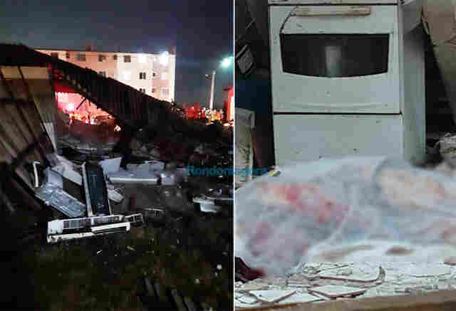 Explosão mata idoso e fere mais duas pessoas no Orgulho do Madeira