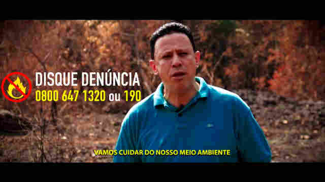 Vereador Edesio Fernandes pede conscientização da população sobre as queimadas