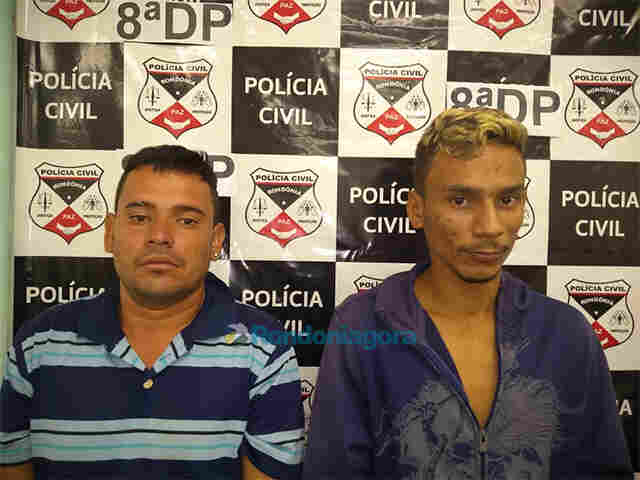 Presa dupla que assaltava comércios e vítimas na rua em Porto Velho