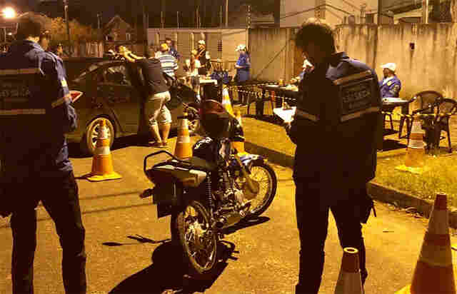 Lei Seca prende 10 na madrugada de sábado em Porto Velho