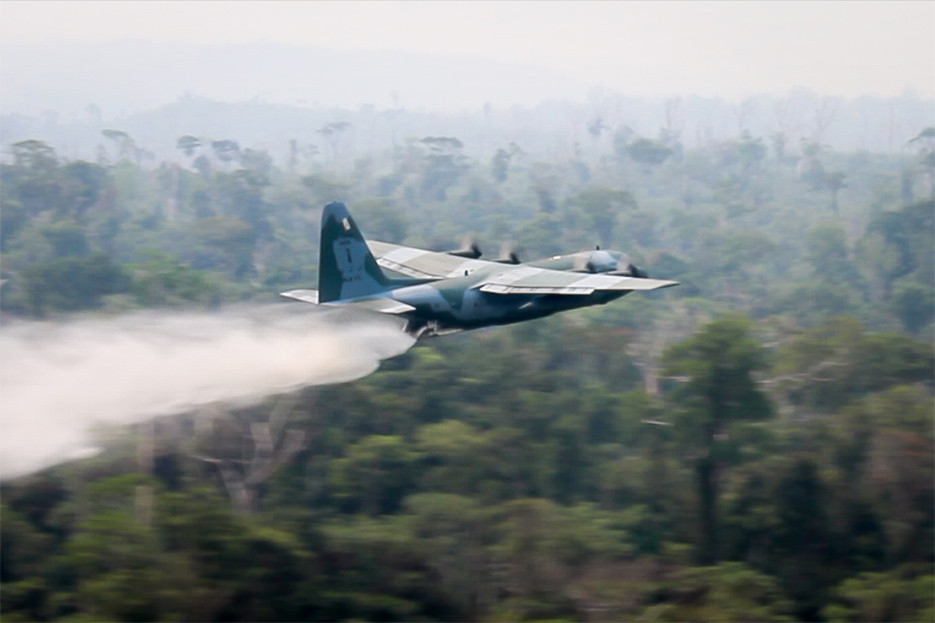 Vídeo: Força Aérea já atua no combate a queimadas em Rondônia e em outros estados