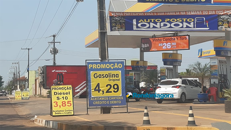 Procon diz que busca informações sobre aumento repentino da gasolina em Porto Velho; cartel é investigado