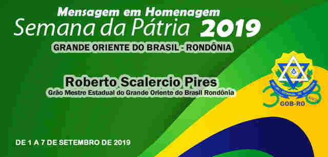 Mensagem em homenagem a Semana da Pátria