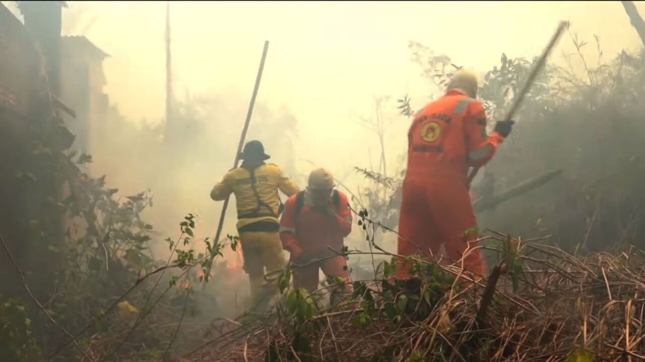Brigada Municipal continua no combate aos incêndios