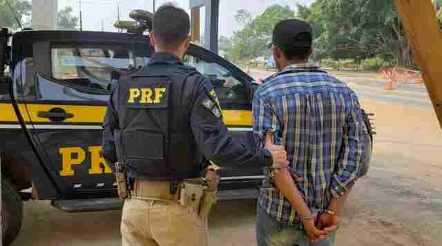 Foragido por roubo é preso pela PRF em Ji-Paraná