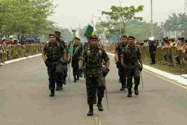 Militares e estudantes desfilam no 7 de Setembro em Porto Velho, no próximo sábado