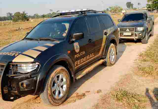 PF cumpre mandados para prender invasores na Flona Bom Futuro; grande operação reintegra área à União