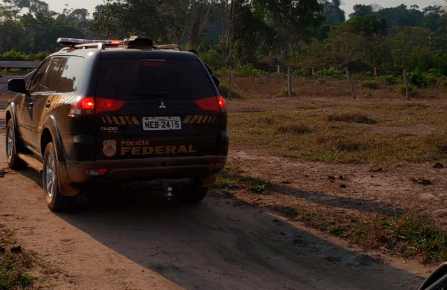 Operao da PF mira invasores e desmatadores do Assentamento Margarida Alves