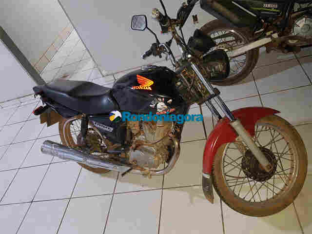 Polícia recupera moto roubada e prende suspeito