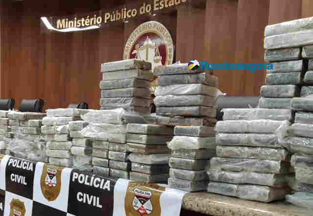 Cinco foram presos em Operação que apreendeu quase 350 quilos de cocaína