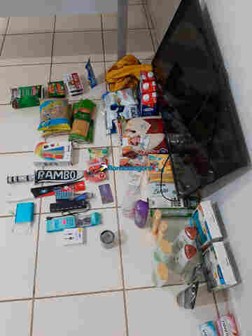 Polícia descobre autores de furto e apreende mercadorias em Mutum Paraná