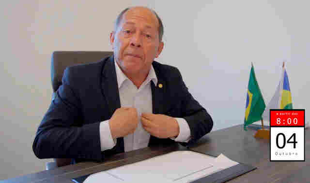 Deputado Coronel Chrisóstomo comanda audiência pública com ministro sobre questão mineral em Rondônia