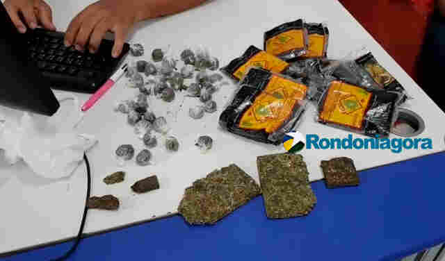 Apenados são flagrados com grande quantidade de maconha dentro do presídio "470"