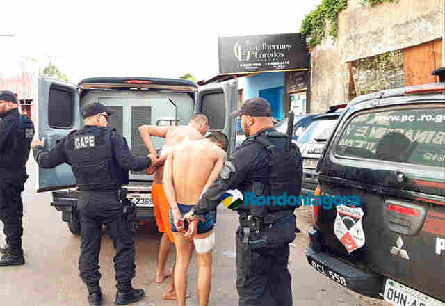 Apenados são presos com armas artesanais, após jogarem fezes e urina em agentes penitenciários