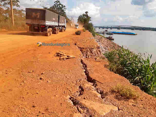 Trechos da Estrada do Belmont e do Ramal Maravilha seguem com risco de desmoronamento