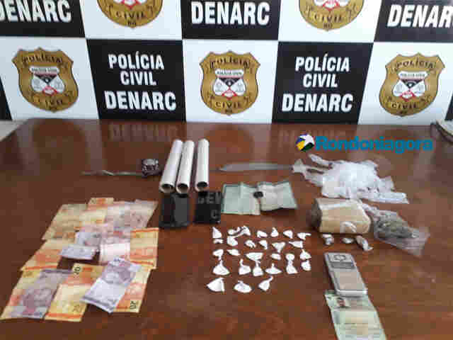 Traficante vendia drogas em empresa na Capital