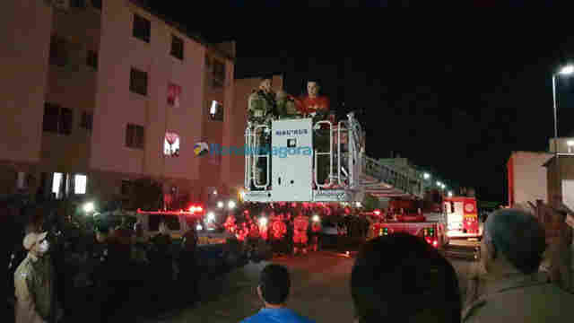 Adolescente briga com a mãe e namorado e ameaça se jogar de caixa d'água na Capital