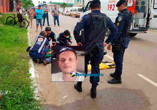 Morre motociclista que invadiu preferencial e foi atingido por viatura