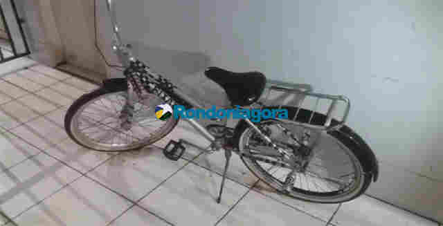 Jovem é preso com bicicleta roubada