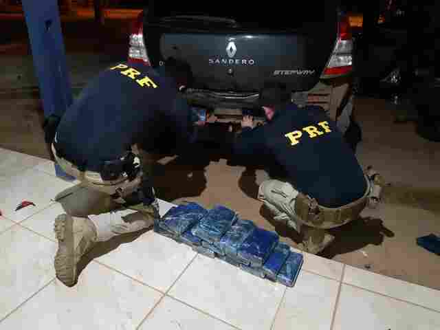 Goiano é preso com 19 quilos de cocaína em Rondônia