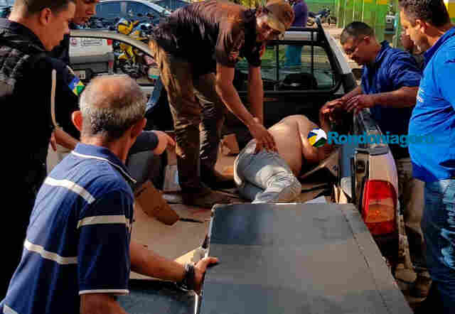 Urgente: Dupla em moto atira e fere dois trabalhadores dentro de empresa em Porto Velho