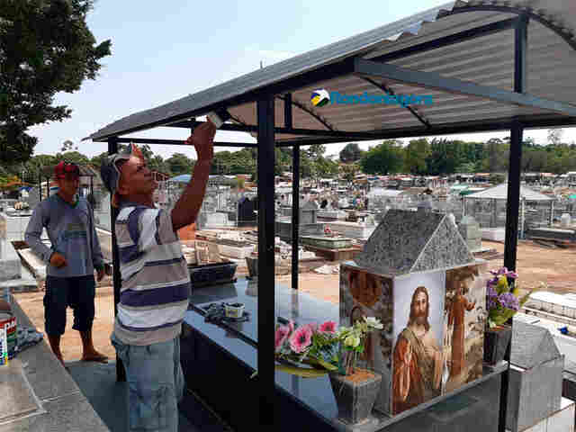 Movimento nos cemitérios de Porto Velho já é grande