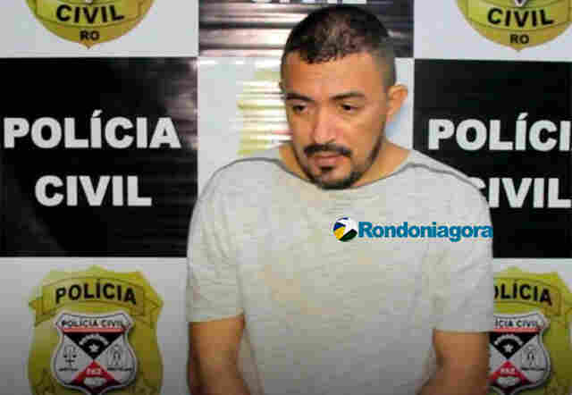 Polícia de Rondônia prende chefe de organização criminosa que figurava na lista dos mais procurados no Ceará