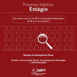 MPT abre inscrições para processo seletivo de estagiários de nível superior em Rondônia e Acre