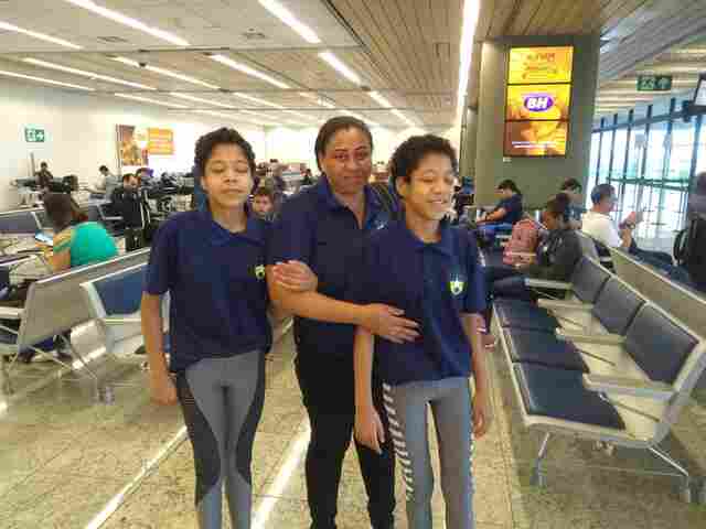 Alunas paratletas superam a deficiência visual com o amor ao esporte