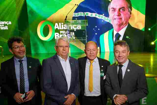Deputado Federal Coronel Chrisóstomo participa da 1ª convenção do partido Aliança pelo Brasil