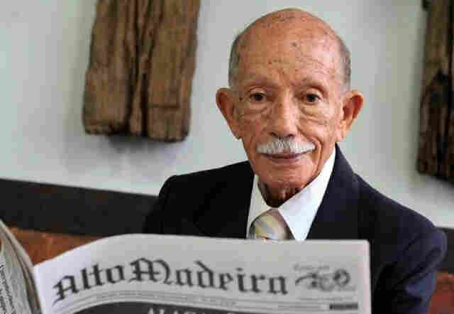 Morre o jornalista Euro Tourinho, aos 97 anos em Porto Velho