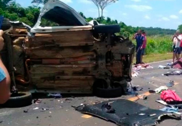 Quatro moradores de Porto Velho morrem em acidente no Mato Grosso do Sul