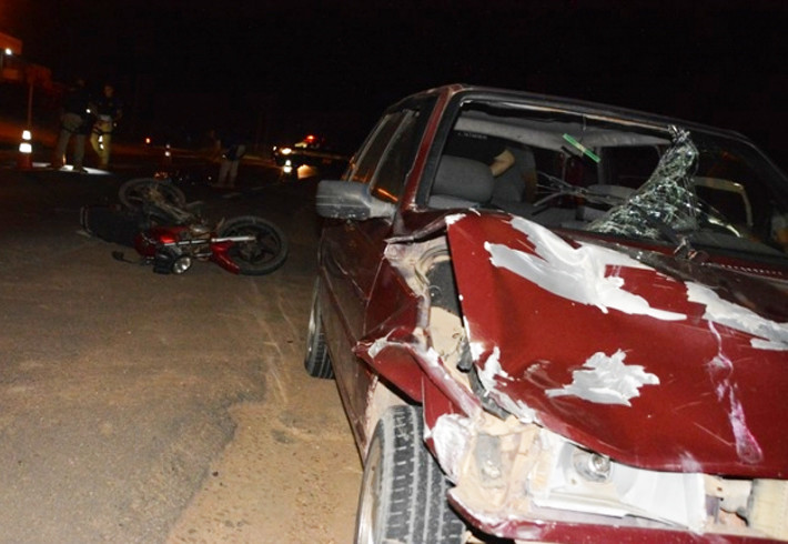 Motorista bêbado atropela e mata motociclista