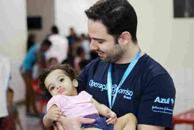 Mais de 150 pacientes passaram pela triagem no primeiro dia da Operação Sorriso