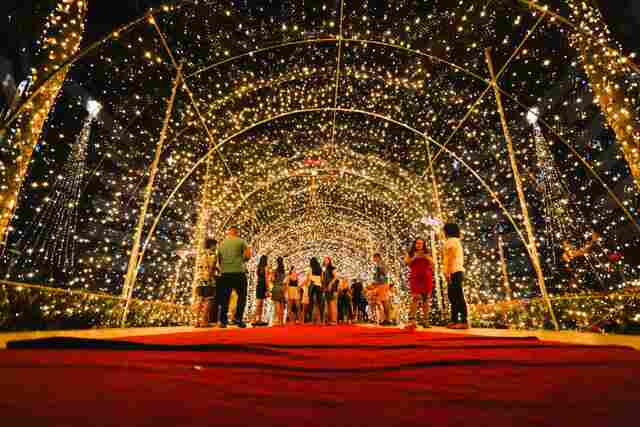 Espetáculo de cores marca o Natal de Luz do Palácio Rio Madeira