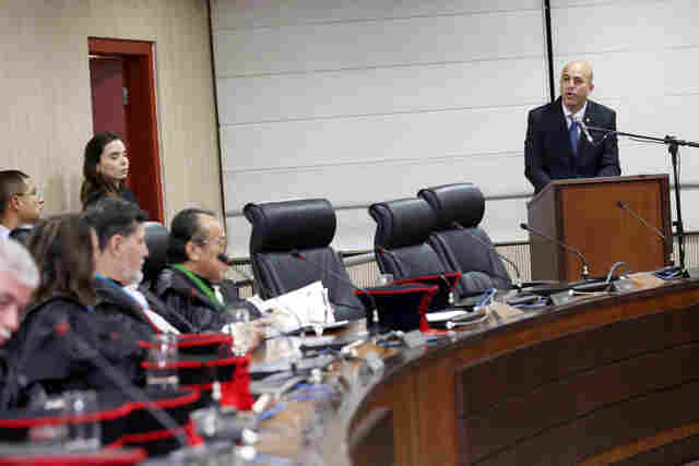 Deputado Ismael Crispin prestigia posse da nova cúpula diretiva do TJRO