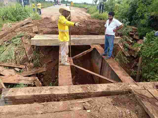 Reforma em ponte interrompe tráfego na BR-425 até domingo