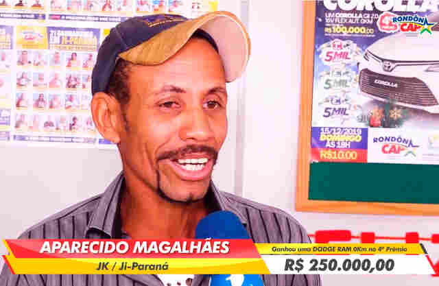 Confira os ganhadores do RondonCap de 8 de dezembro de 2019