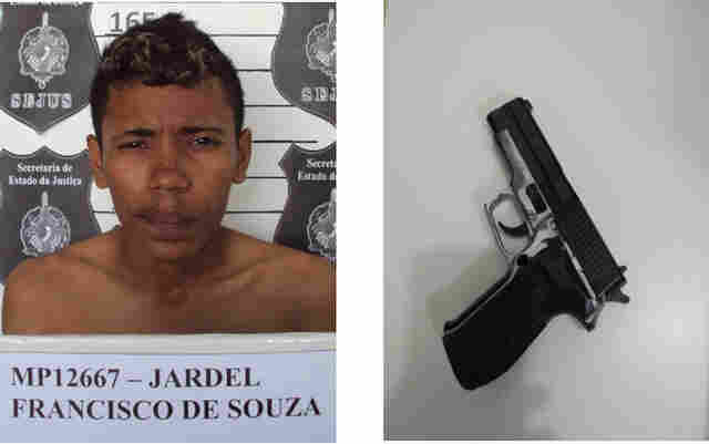 Ladrão de comércios é preso em Candeias