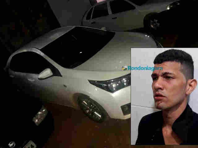 Vídeo: Ladrão é preso horas depois de roubar Corolla na Capital