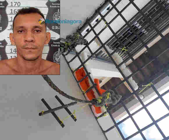 Condenado a 400 anos de prisão foge de presídio na Capital