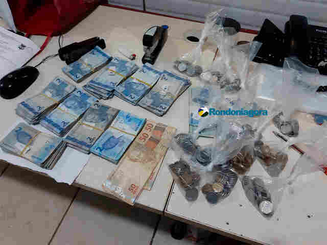 PM prende três por roubo de R$ 10 mil de supermercado