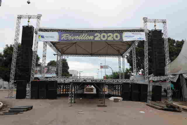 Tudo pronto para a festa da virada do ano na Capital