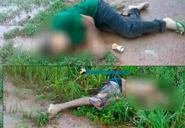 Corpos de dois homens com marcas de execução são encontrados em Porto Velho