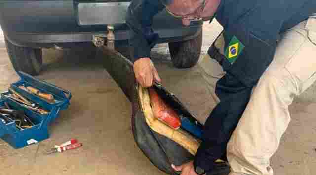 PRF prende goiano com 19 quilos de droga na Capital