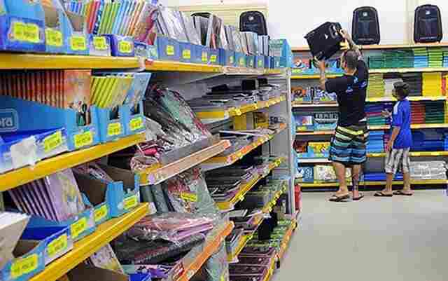 Materiais escolares têm variação de até 300% entre papelarias da Capital, segundo a Unir