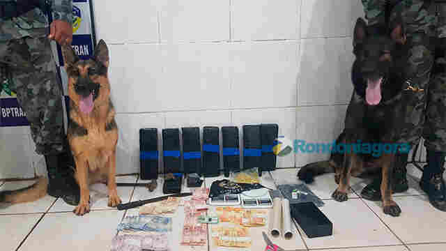 Polícia prende homem com 10 kg de maconha na Zona Sul