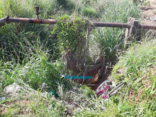 Corpo de ciclista é encontrado em vala na Zona Leste da Capital