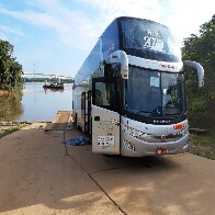 &Ocirc;nibus mata passageira e fere outra na BR-364